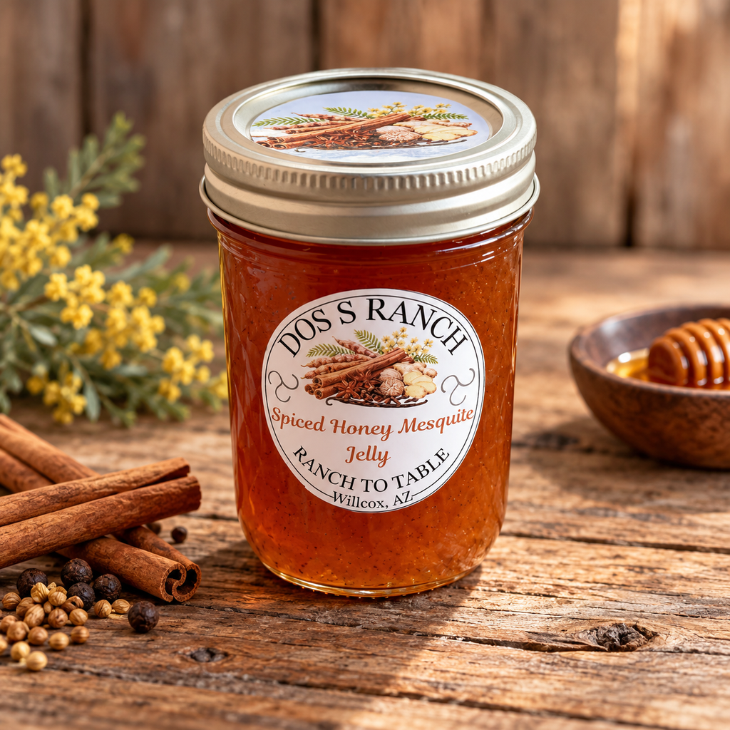 Spiced Honey Mesquite Jelly
