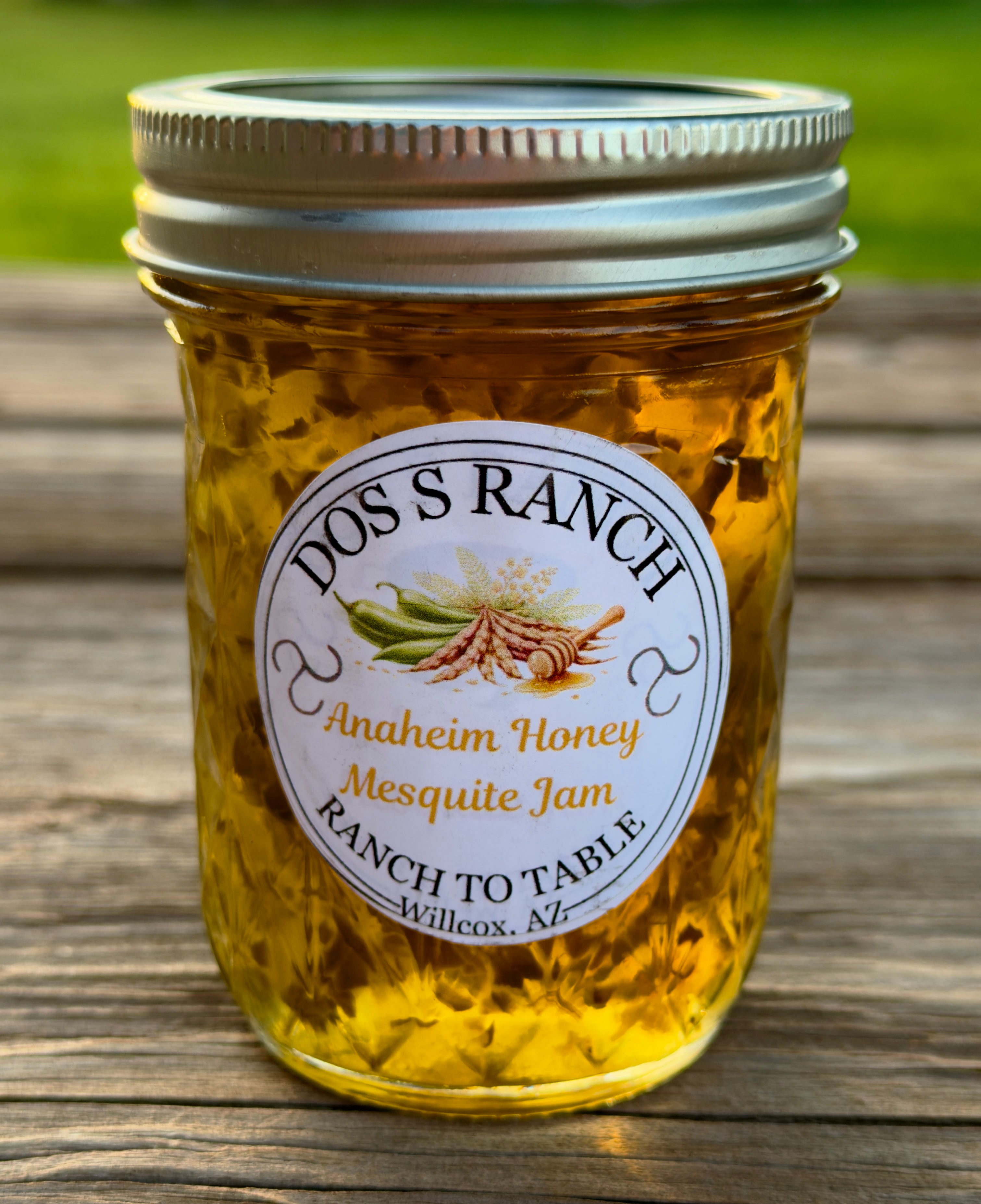 Anaheim Honey Mesquite Jam