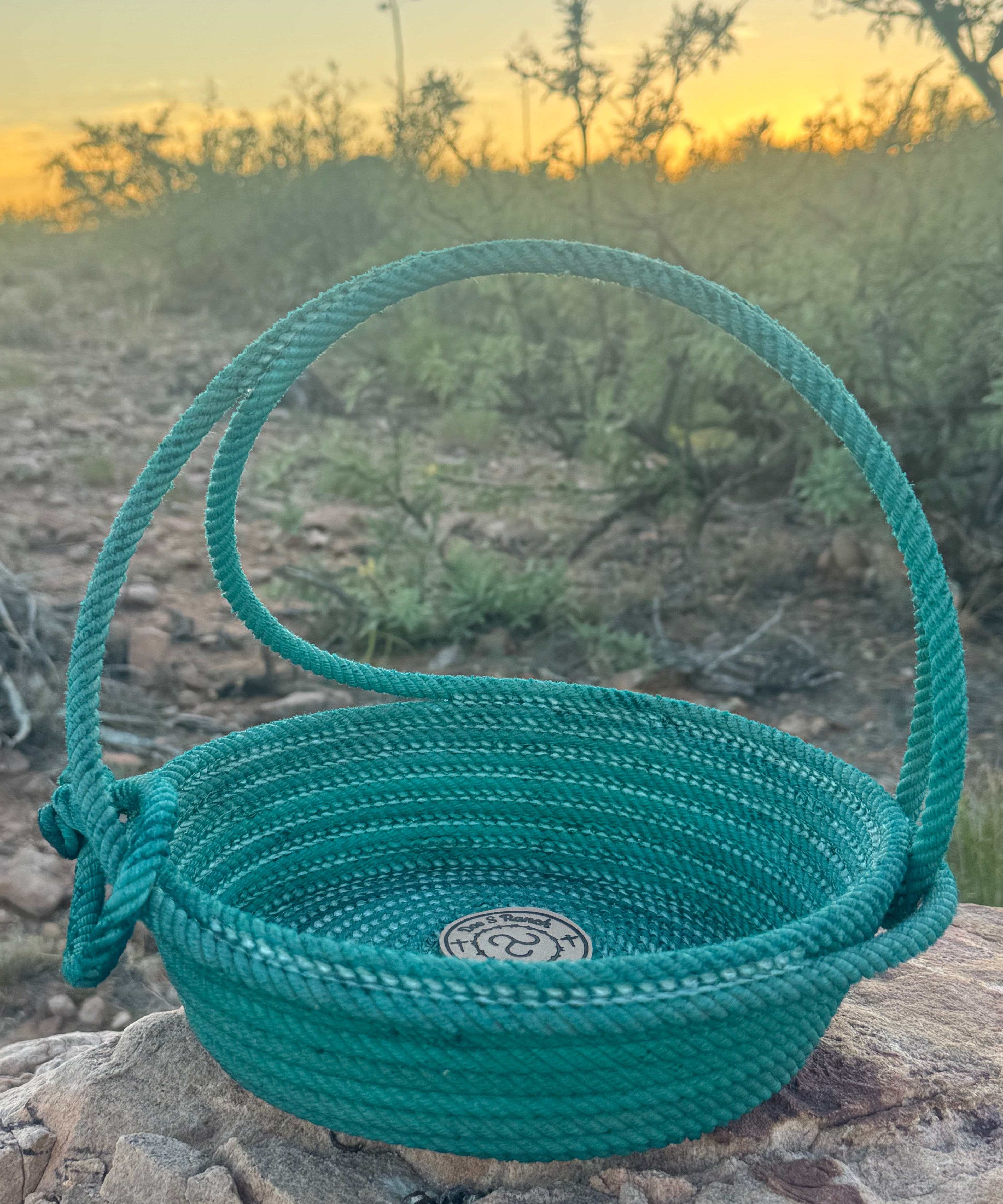 Handled Rope Basket