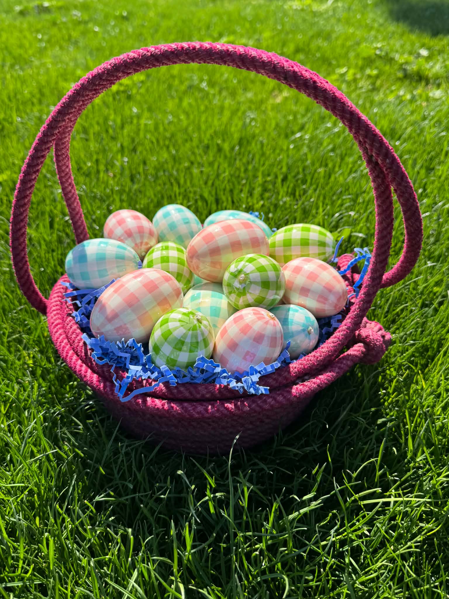 Handled Rope Basket