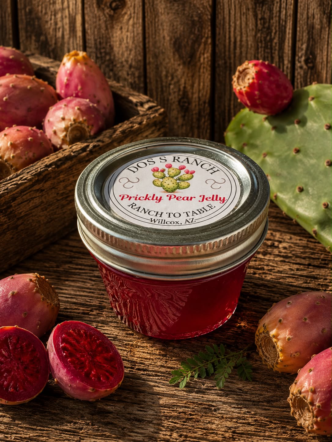Jalapeno Prickly Pear Jam