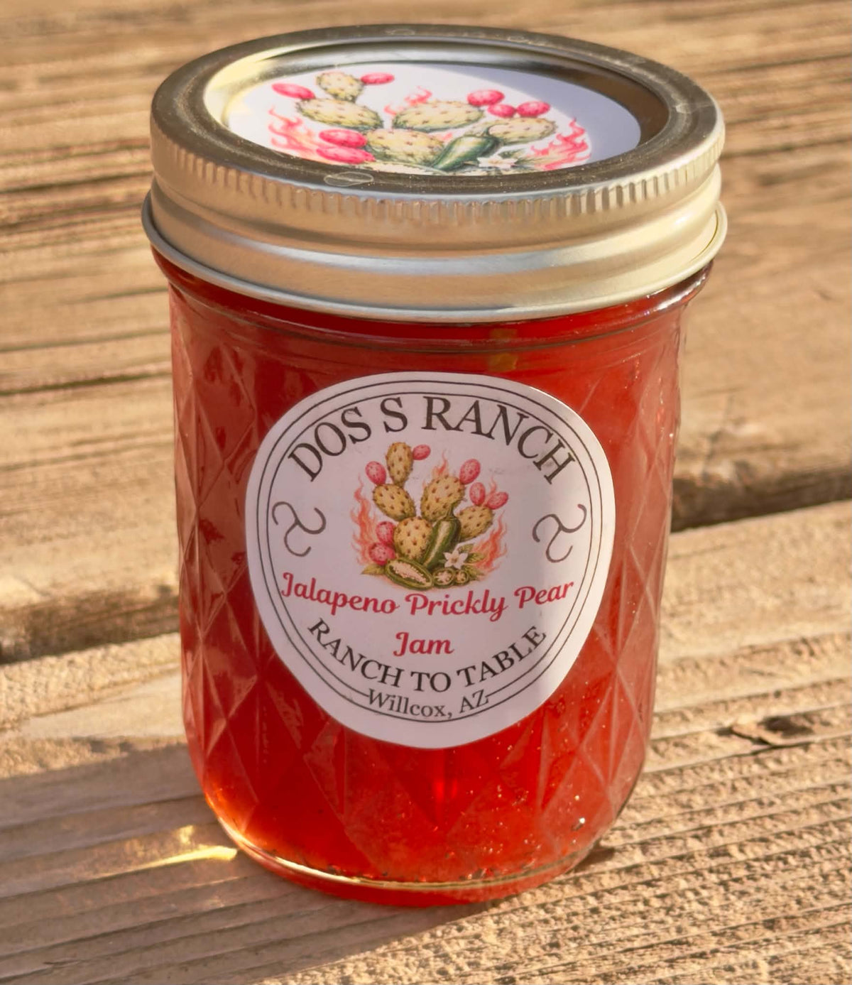 Jalapeno Prickly Pear Jam