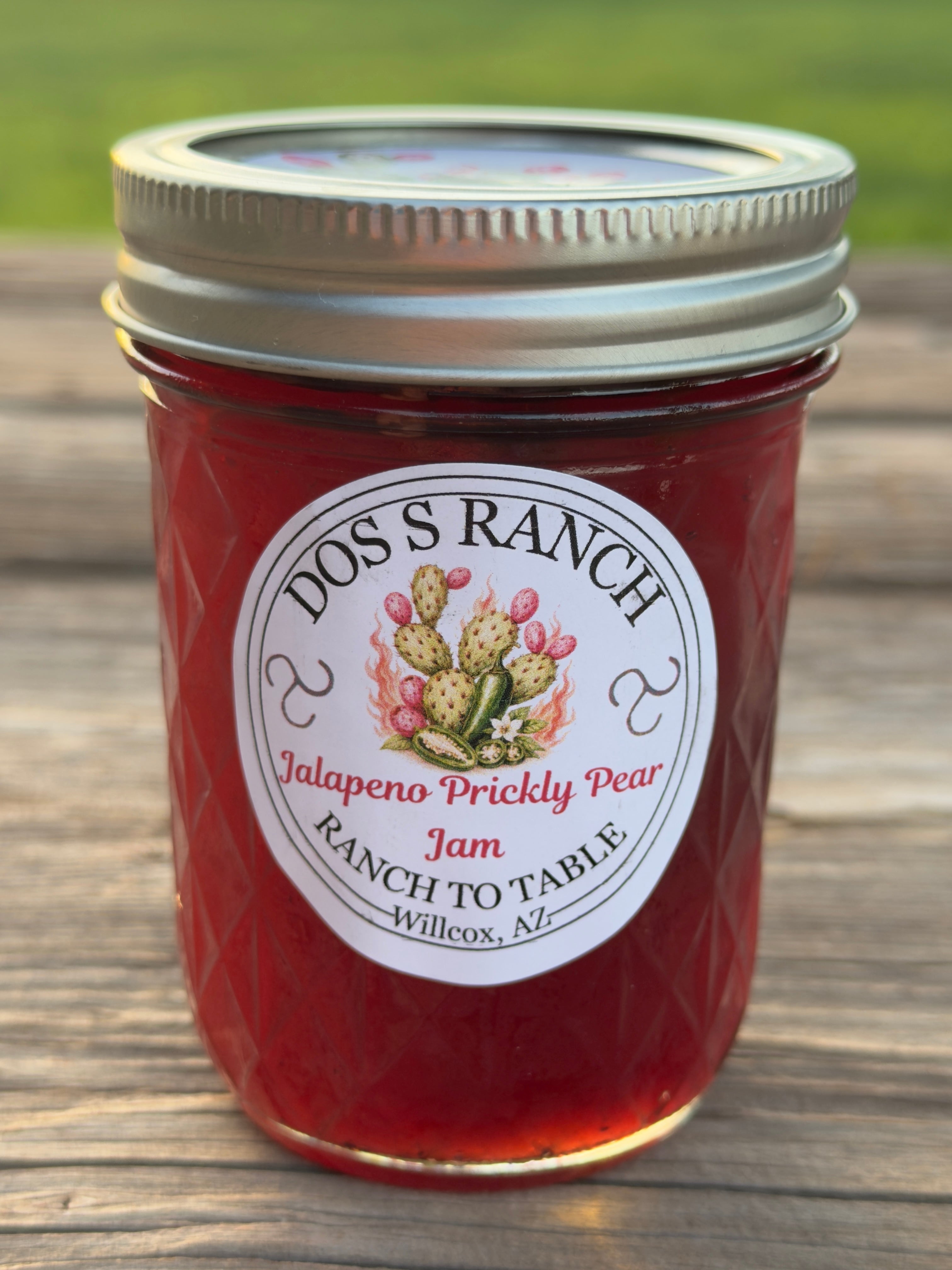 Jalapeno Prickly Pear Jam