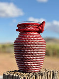 Rope Vase with Glass Insert