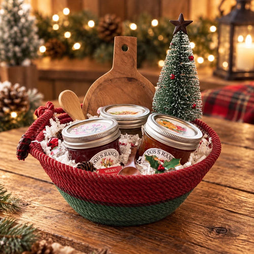 Build Your Own Christmas Rope Gift Basket