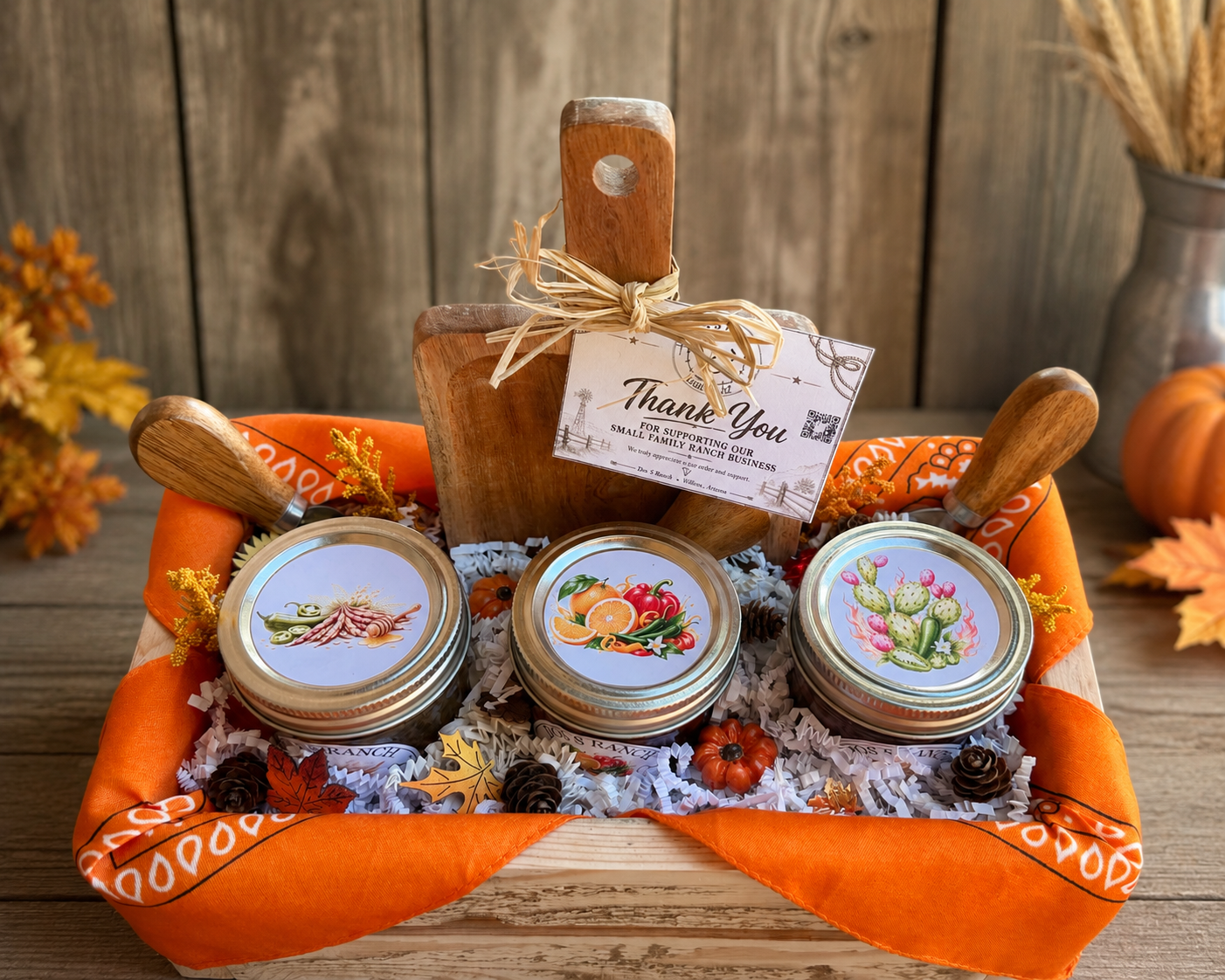 Pepper Trio Charcuterie Crate