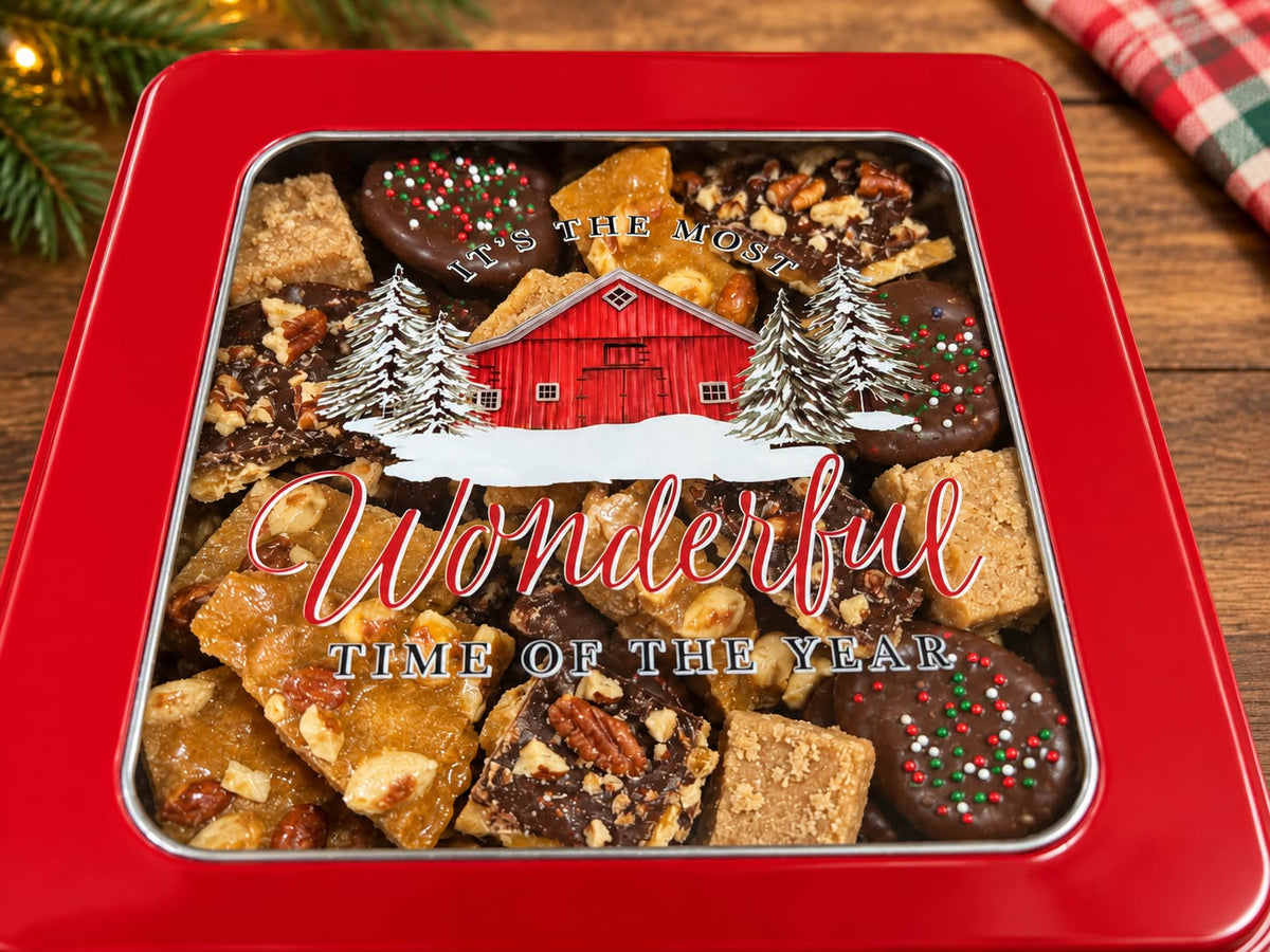 Dos S Ranch Christmas Treat Tin