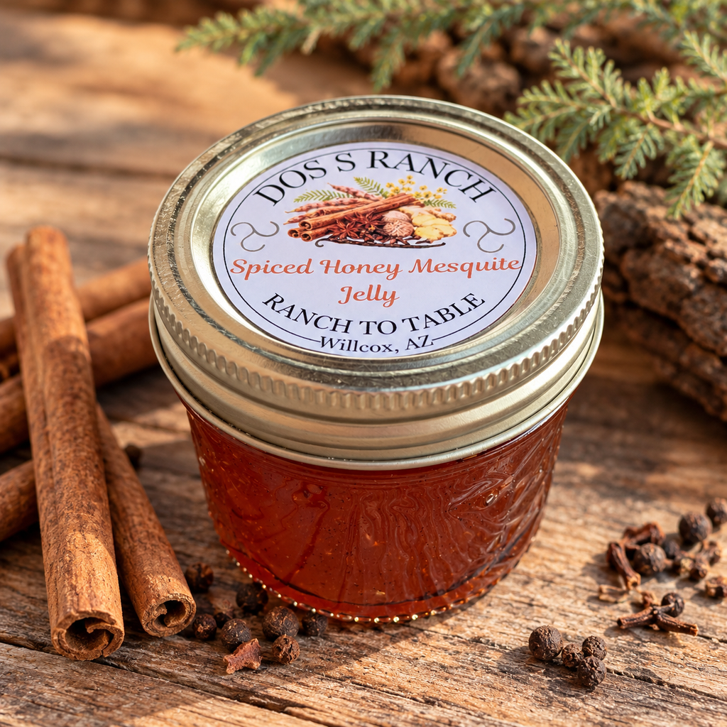 Spiced Honey Mesquite Jelly