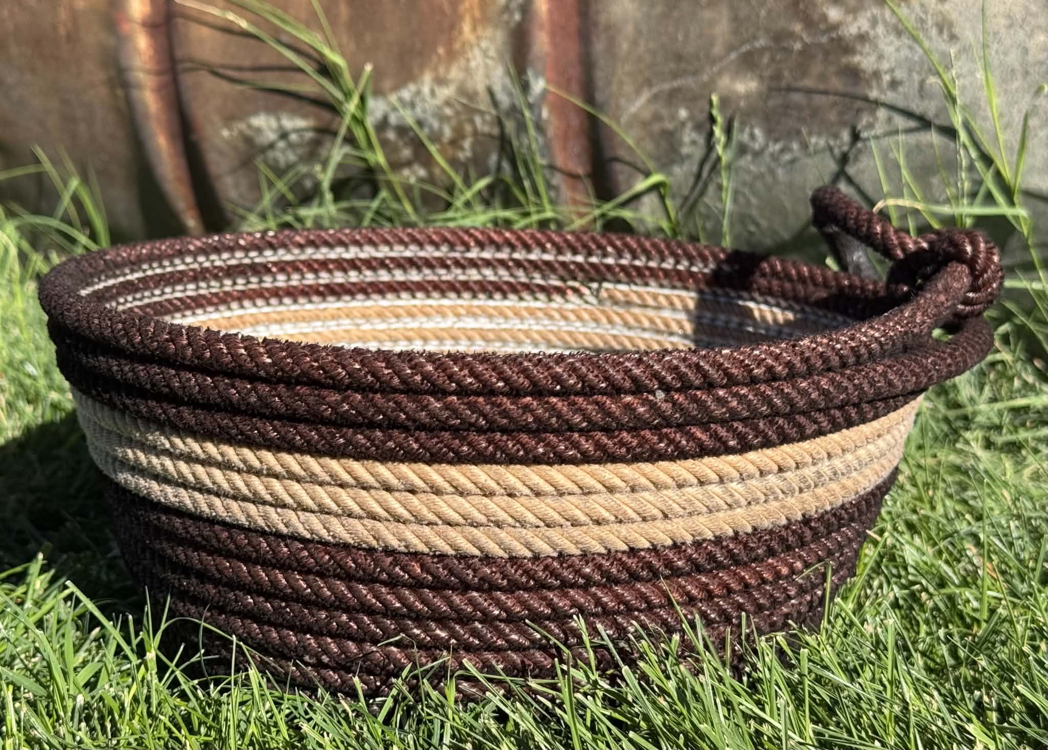 Medium Two Color Rope Bowls
