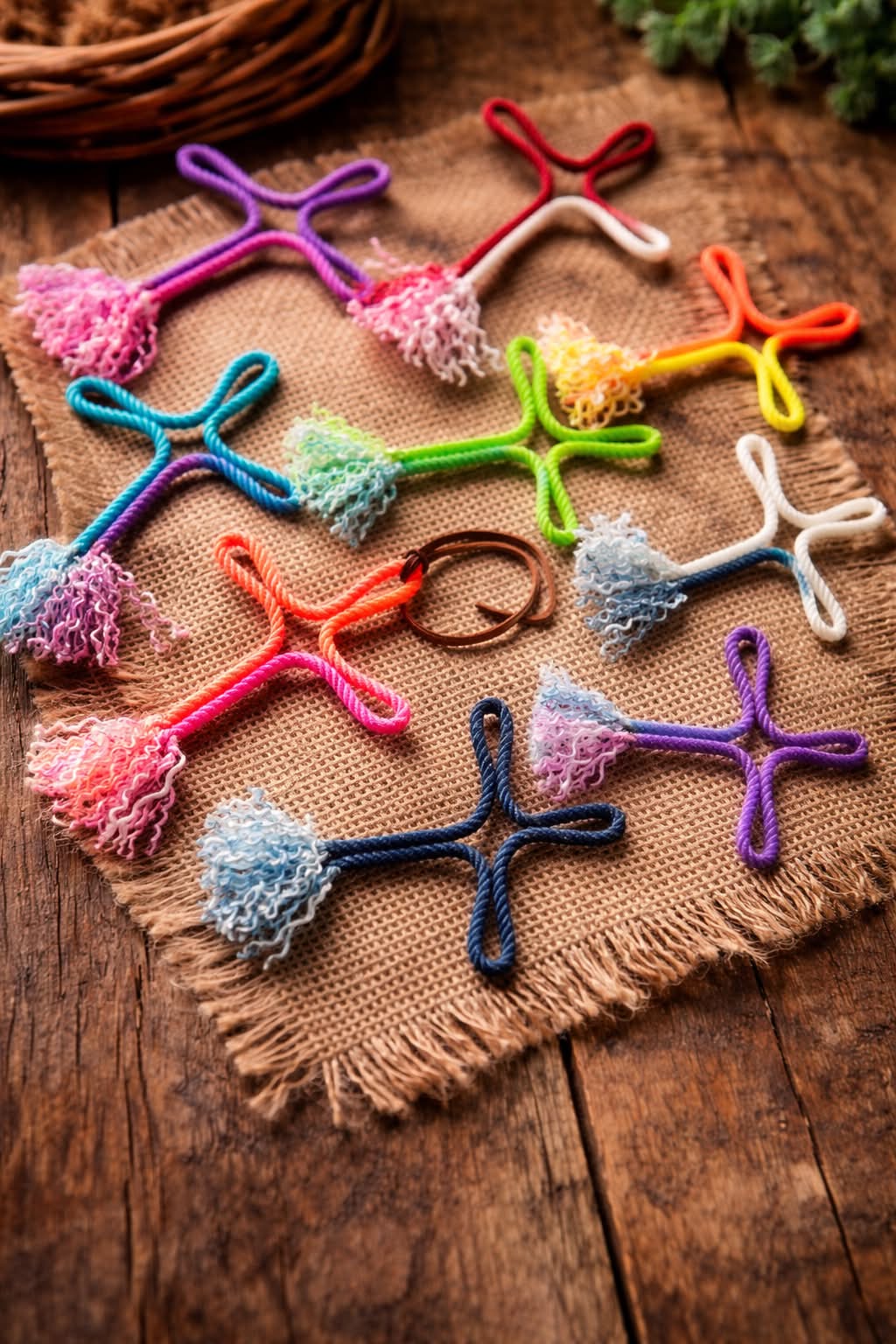 Build Your Own Christmas Rope Gift Basket